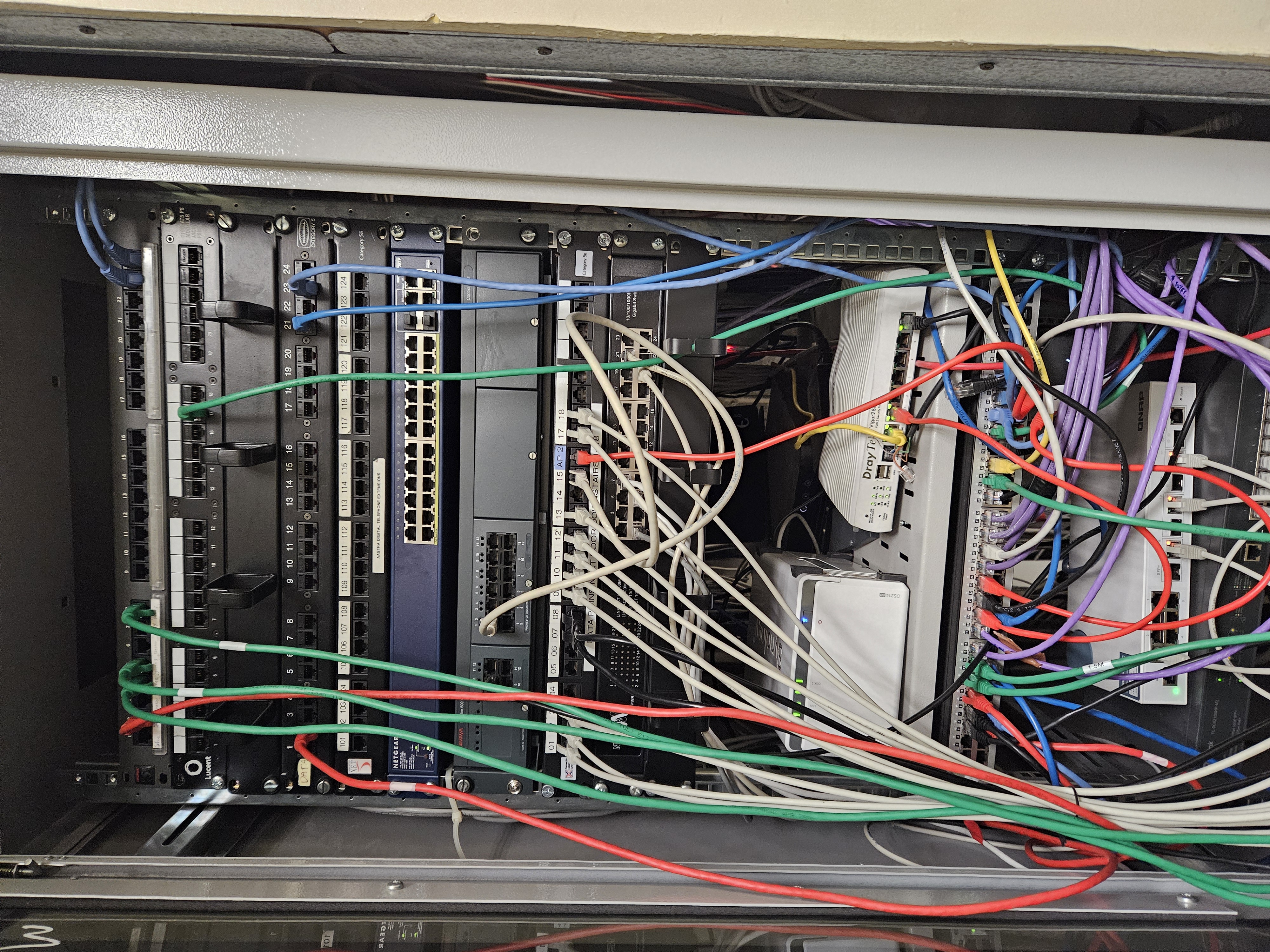 Cabinet Before Cleanup